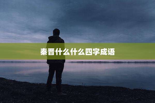 秦晋什么什么四字成语