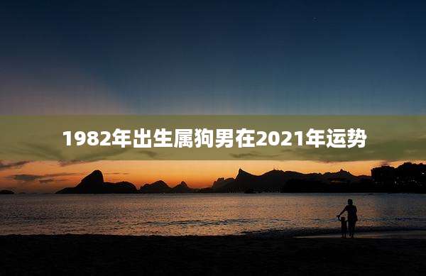 1982年出生属狗男在2021年运势