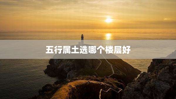 五行属土选哪个楼层好