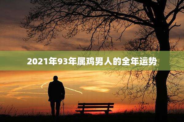 2021年93年属鸡男人的全年运势