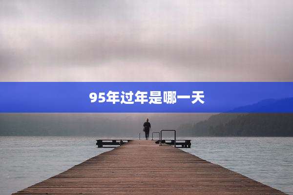 95年过年是哪一天