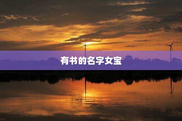 有书的名字女宝