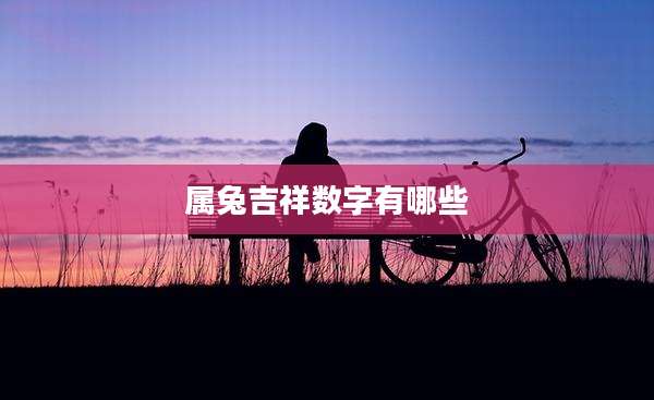 属兔吉祥数字有哪些