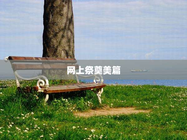 网上祭奠美篇