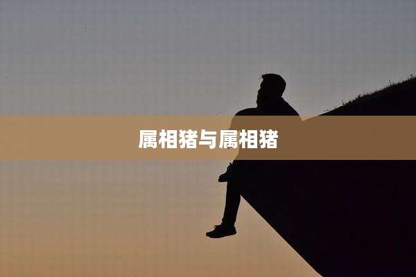 属相猪与属相猪
