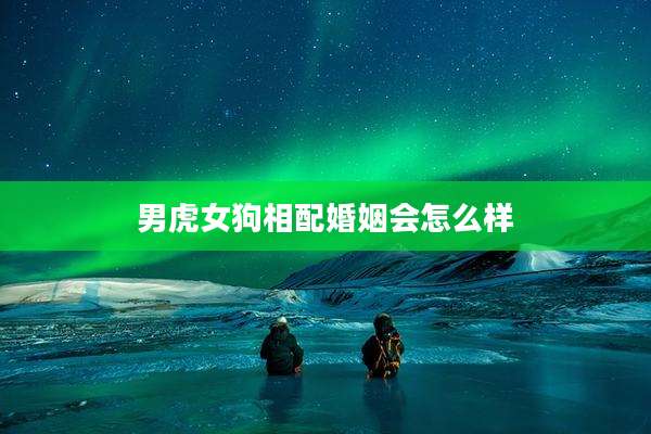 男虎女狗相配婚姻会怎么样