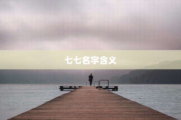 七七名字含义