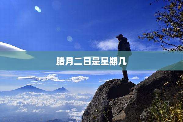 腊月二日是星期几
