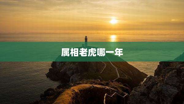 属相老虎哪一年