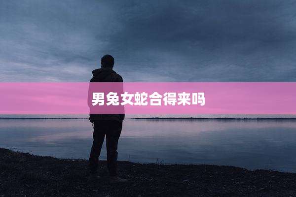 男兔女蛇合得来吗