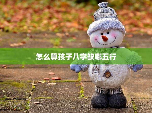 怎么算孩子八字缺哪五行