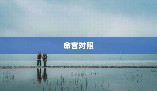命宫对照