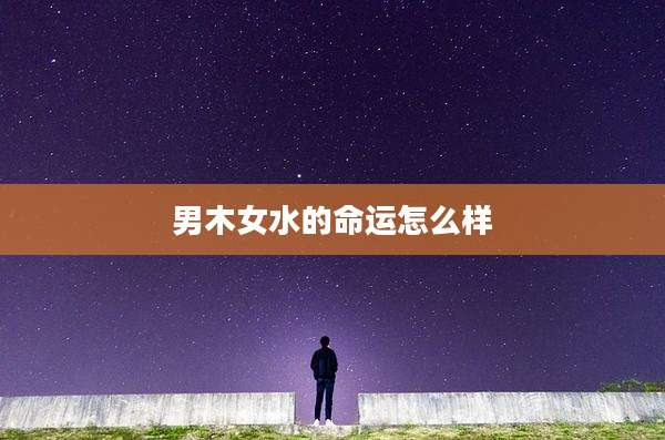 男木女水的命运怎么样