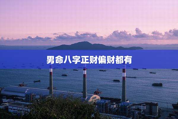 男命八字正财偏财都有