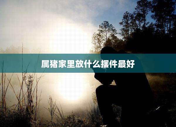 属猪家里放什么摆件最好