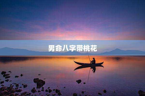 男命八字带桃花