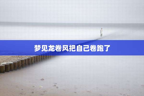 梦见龙卷风把自己卷跑了