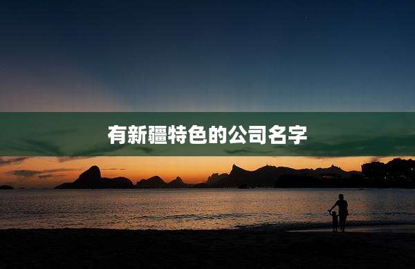 有新疆特色的公司名字