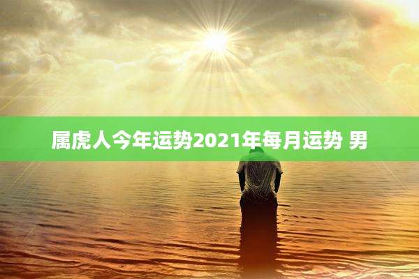 属虎人今年运势2021年每月运势 男