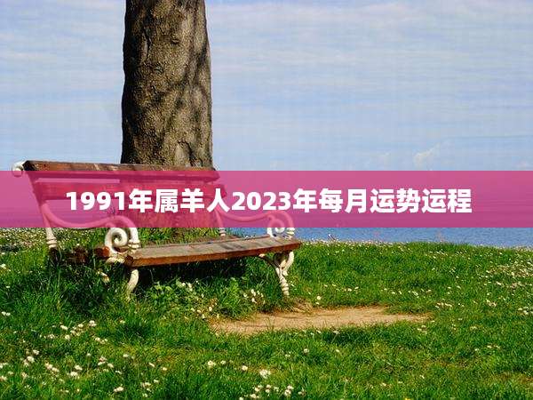 1991年属羊人2023年每月运势运程