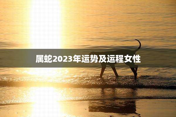 属蛇2023年运势及运程女性