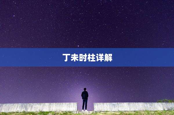 丁未时柱详解