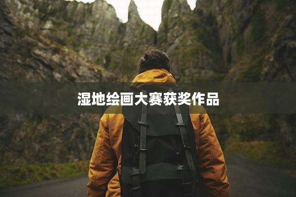 湿地绘画大赛获奖作品