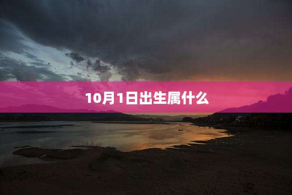 10月1日出生属什么