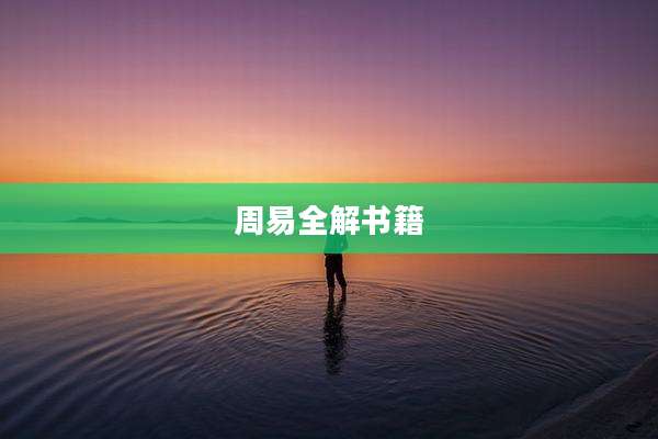 周易全解书籍