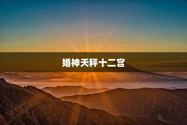 婚神天秤十二宫