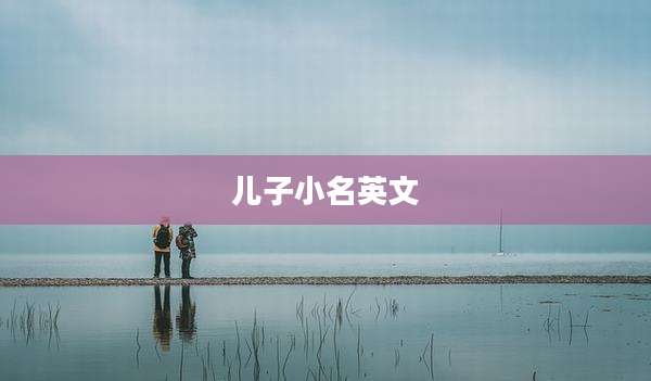 儿子小名英文