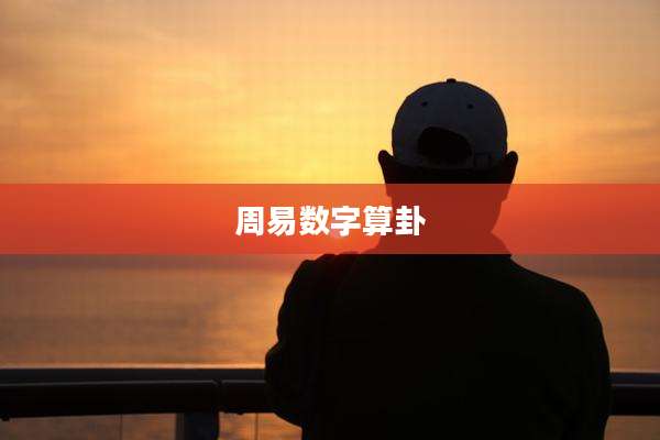 周易数字算卦
