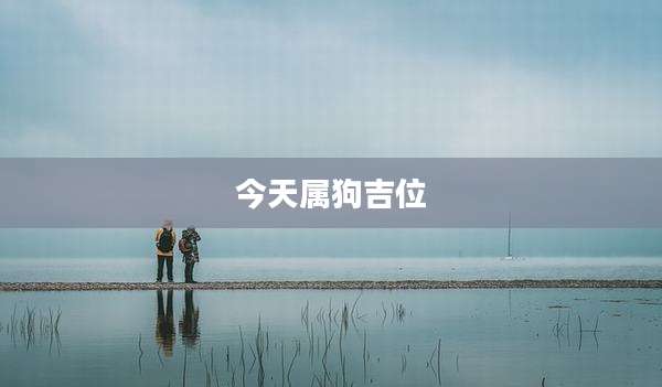 今天属狗吉位