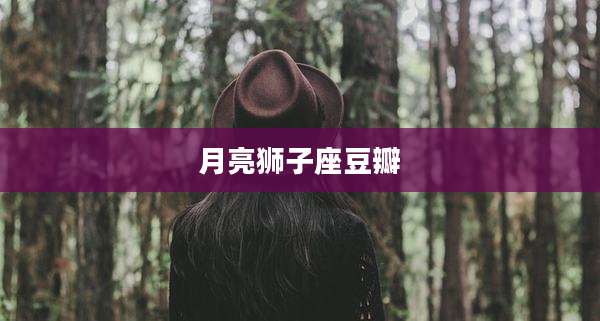月亮狮子座豆瓣