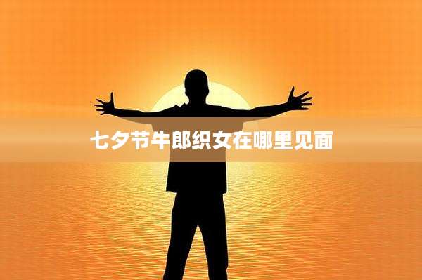 七夕节牛郎织女在哪里见面