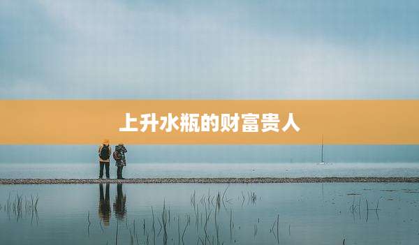 上升水瓶的财富贵人