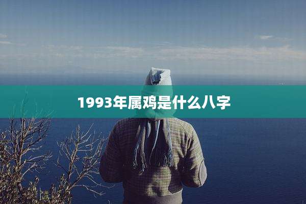 1993年属鸡是什么八字