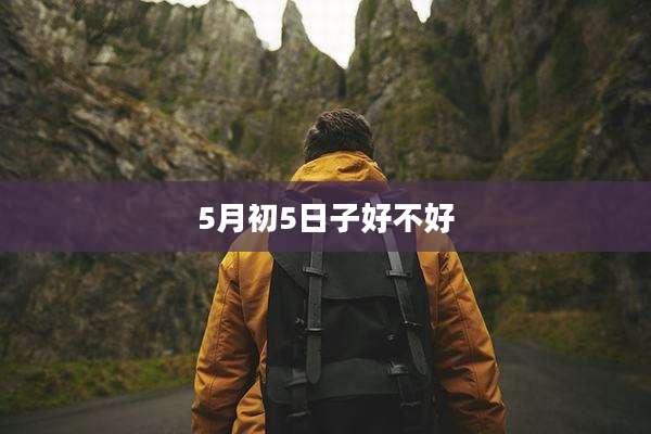 5月初5日子好不好