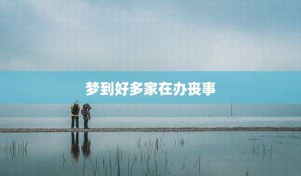 梦到好多家在办丧事