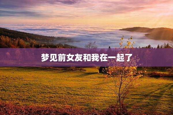 梦见前女友和我在一起了