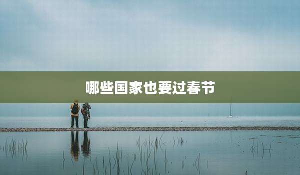 哪些国家也要过春节