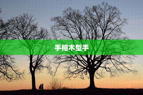 手相木型手
