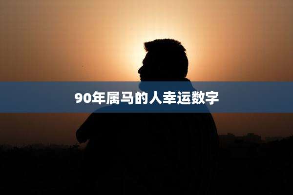 90年属马的人幸运数字