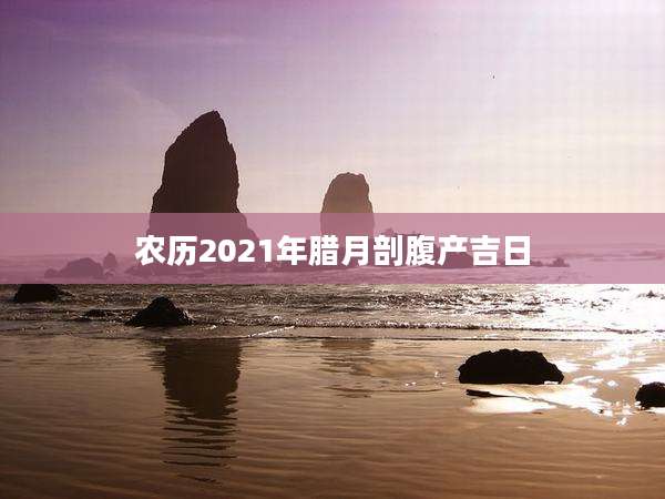 农历2021年腊月剖腹产吉日