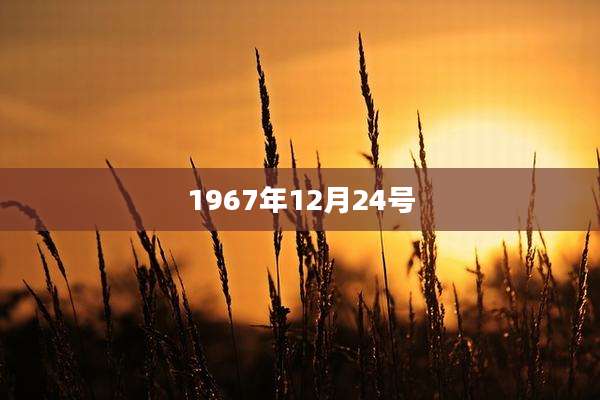 1967年12月24号