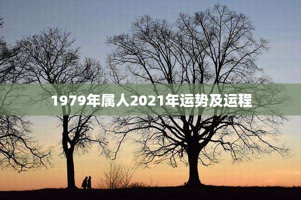 1979年属人2021年运势及运程