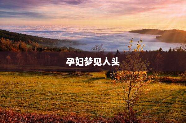 孕妇梦见人头