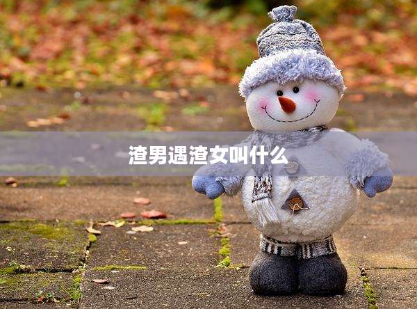 渣男遇渣女叫什么