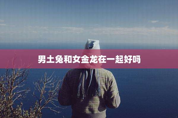 男土兔和女金龙在一起好吗
