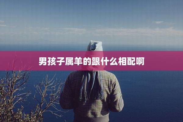 男孩子属羊的跟什么相配啊